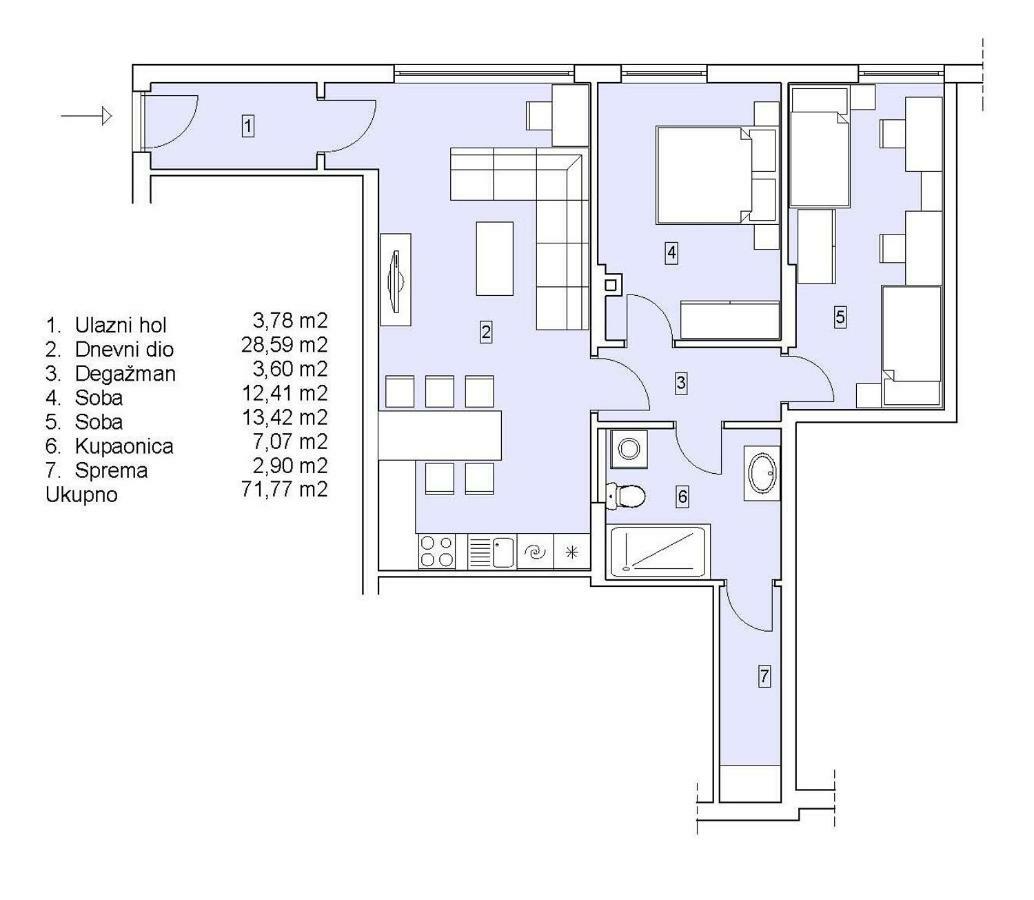 Apartments Mobine Metković Dış mekan fotoğraf